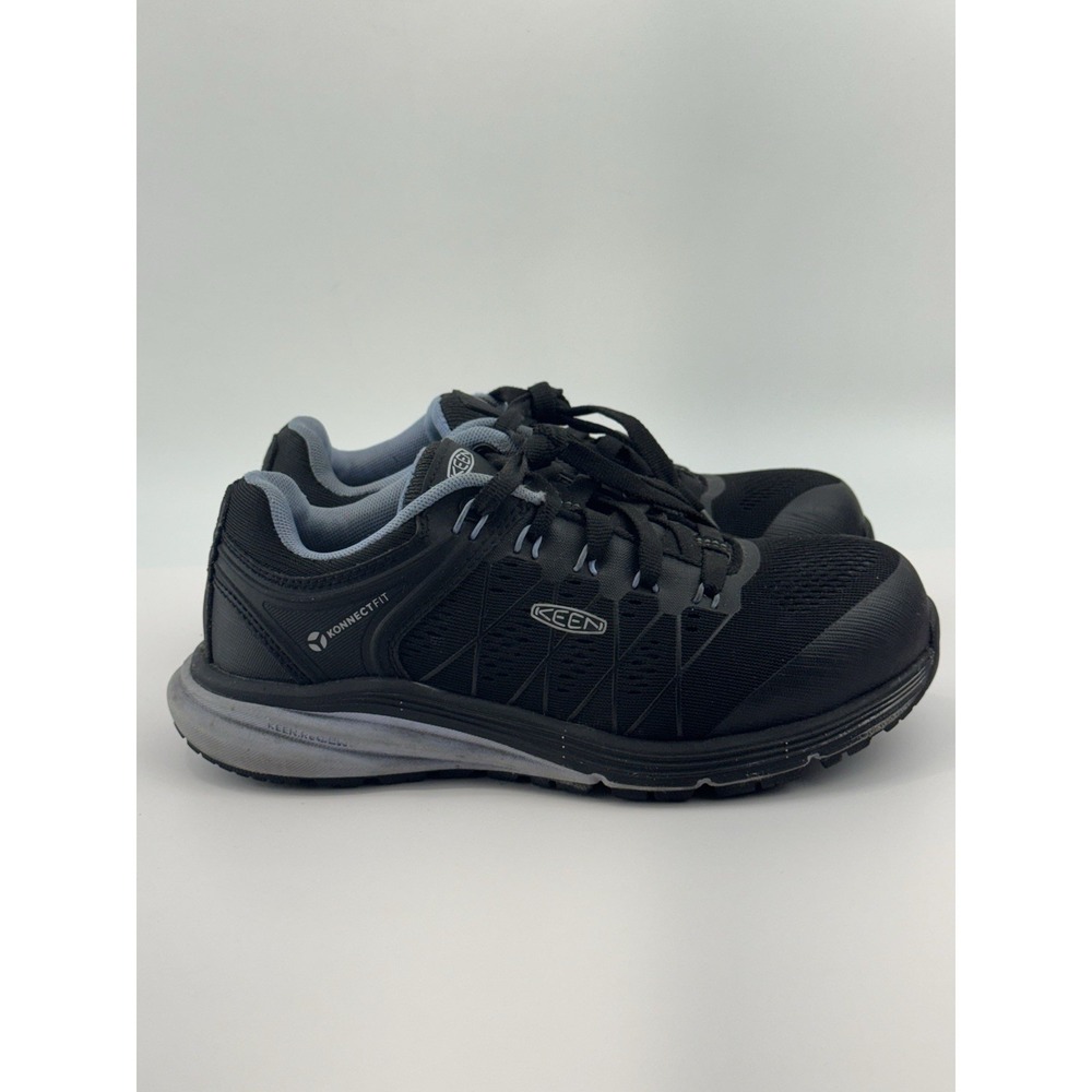 Keen Utility Vista Energy ESD Work Shoes Carbon Safety Toe Black Women's 5.5 - Picture 1 of 11